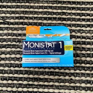 🌿Monistat 1-Day Yeast Infection Treatment Day Night Combination Pack